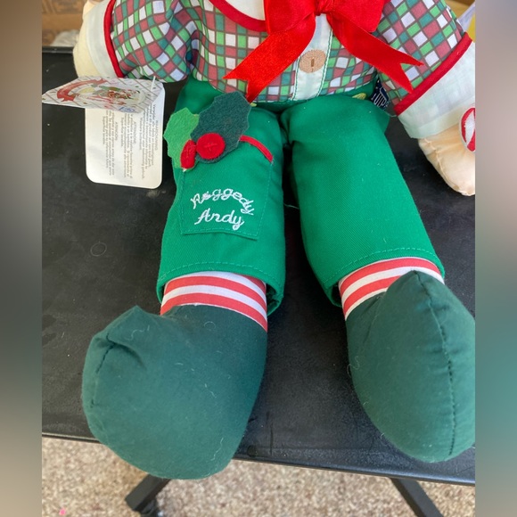 Raggedy Andy 18” Elf Shelf Christmas Holiday Doll Hasbro Applause NWT 2010 - Picture 5 of 11